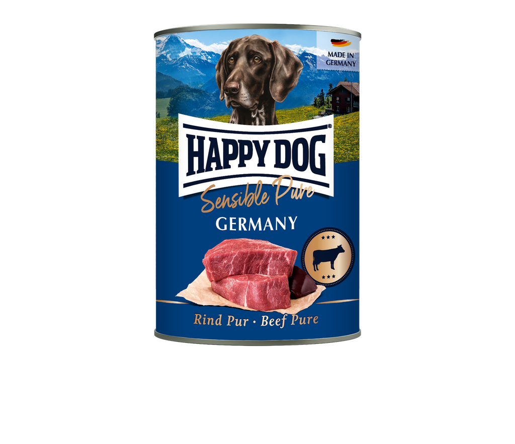 LATA HAPPY DOG TERNERA 400 gr.