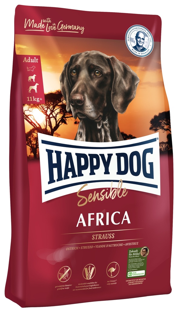 [4001967022032] HAPPY DOG SENSIBLE  AFRICA  12,5 Kg.