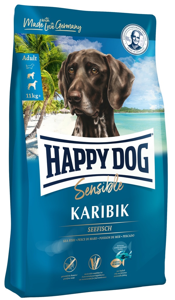HAPPY DOG SUPREME SENSIBLE ADULT KARIBIK 12,5 Kg.