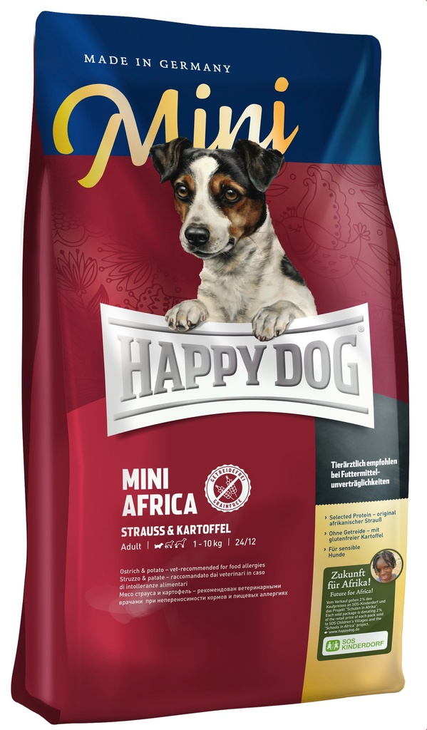 [4001967061536] HAPPY DOG ADULT MINI AFRICA 4 KGS