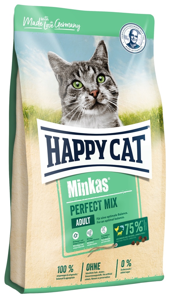 [4001967074291] HAPPY CAT MINKAS PERFECT MIX 1.5KG