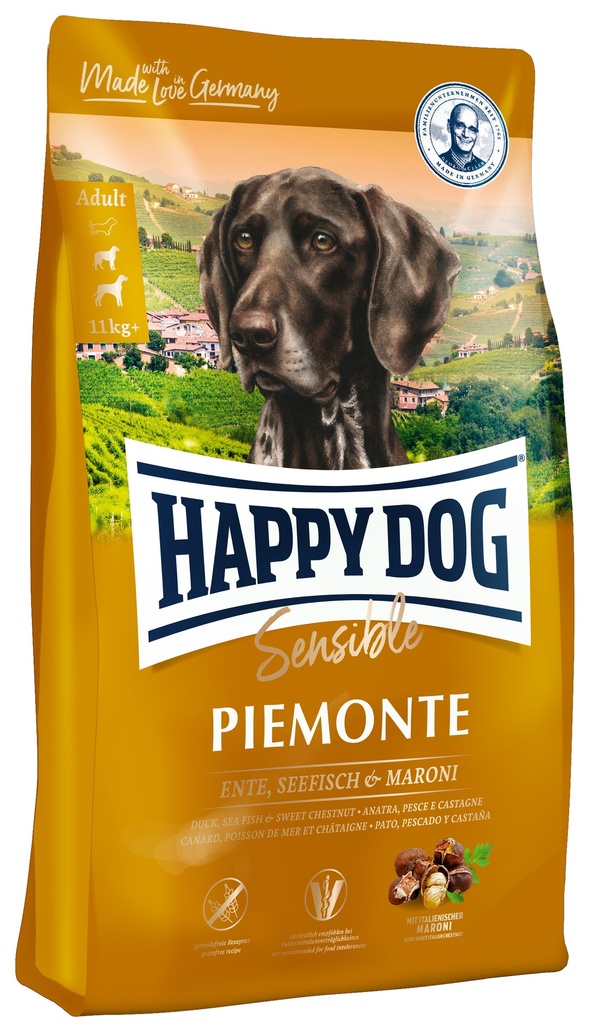 [4001967102000] HAPPY DOG SUPREME SENSIBLEADULT 11KG+ PIEMONTE 10 KG