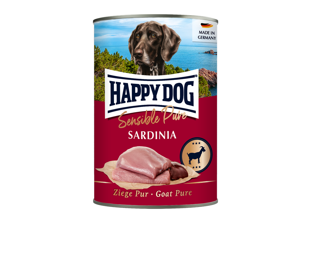 LATA HAPPY DOG CABRA 400 gr.