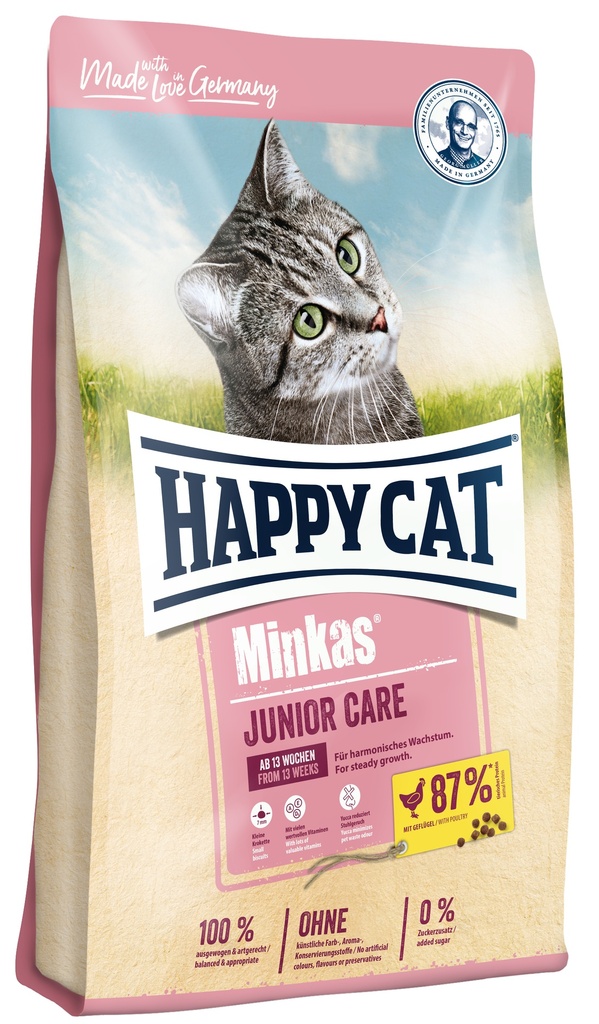 [4001967108163] HAPPY CAT MINKAS JUNIOR CARE 1,5 KGS