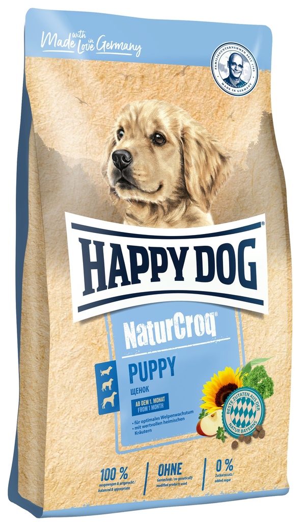 [4001967116793] HAPPY DOG NATURCROQ PUPPY  4 KGS