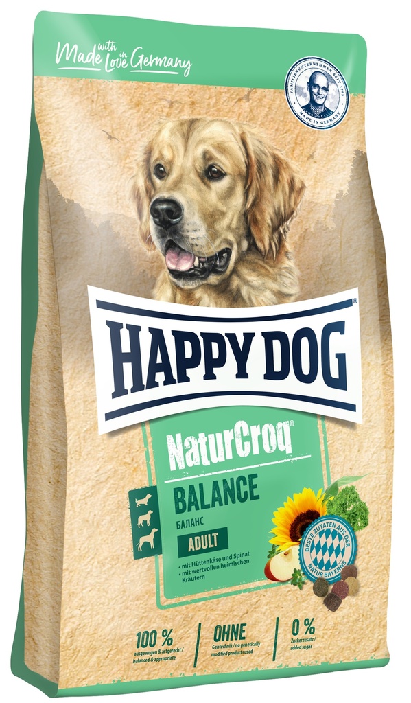 HAPPY DOG NATURCROQ ADULT BALANCE 15 KGS