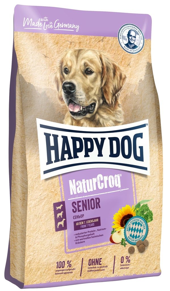 [4001967117127] HAPPY DOG NATURCROQ SENIOR  15 KGS