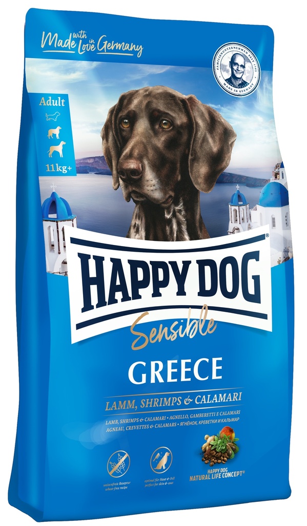 [4001967127829] HAPPY DOG SENSIBLE GREECE 4 Kg.