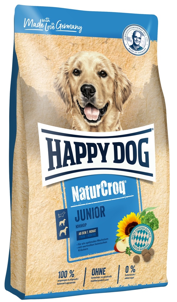 [4001967127898] HAPPY DOG NATUR CROQ JUNIOR 15 Kg.