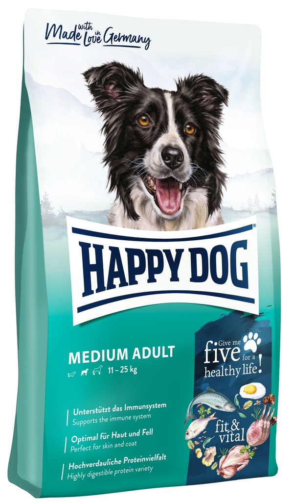 [4001967135220] HAPPY DOG MEDIUM FIT VITAL 4 Kg.