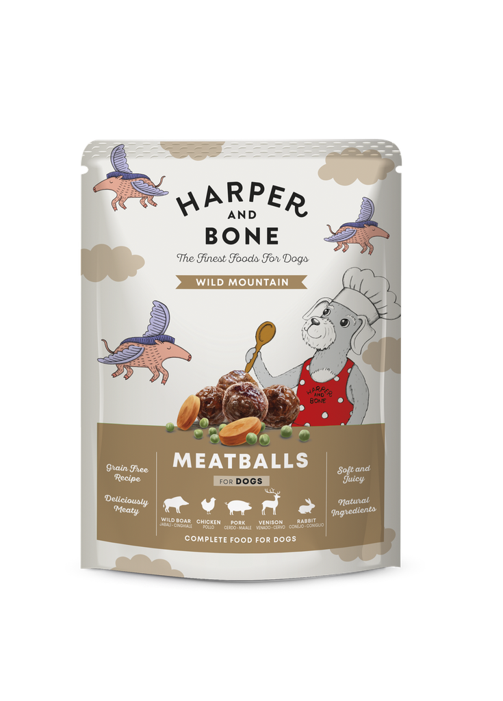 [8413037373474] H&B POUCH DOG WILD MOUNTAIN 300 gr.