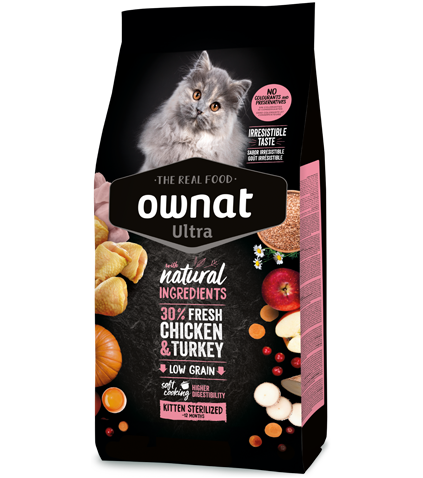 [8429037002665] OWNAT ULTRA CAT KITTEN STERILIZED 3 Kg.