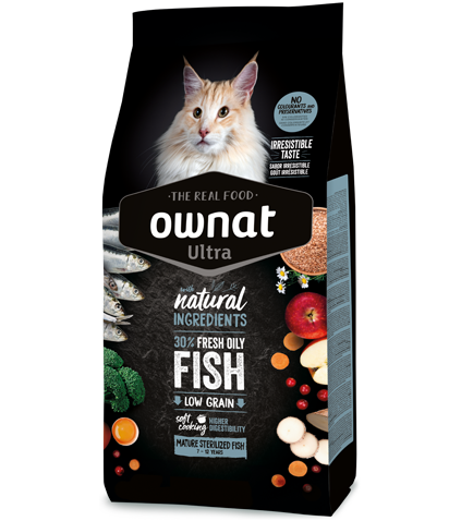 [8429037002726] OWNAT ULTRA CAT MATURE STERIL. FISH 3 Kg.