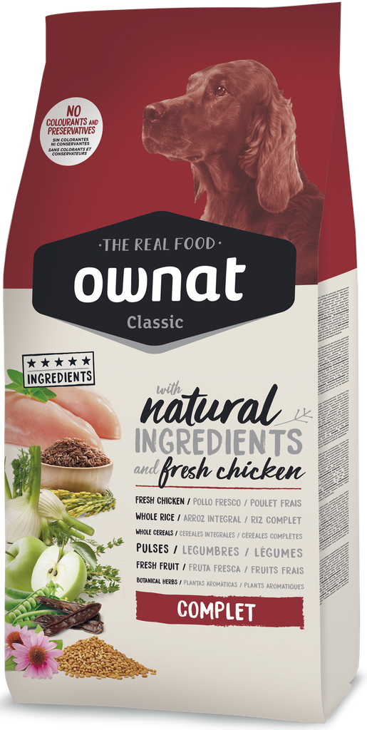 [8429037016044] OWNAT CLASSIC COMPLET 4 Kg.