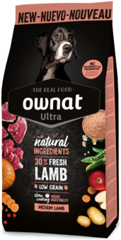 OWNAT ULTRA MEDIUM CORDERO 14 Kg.